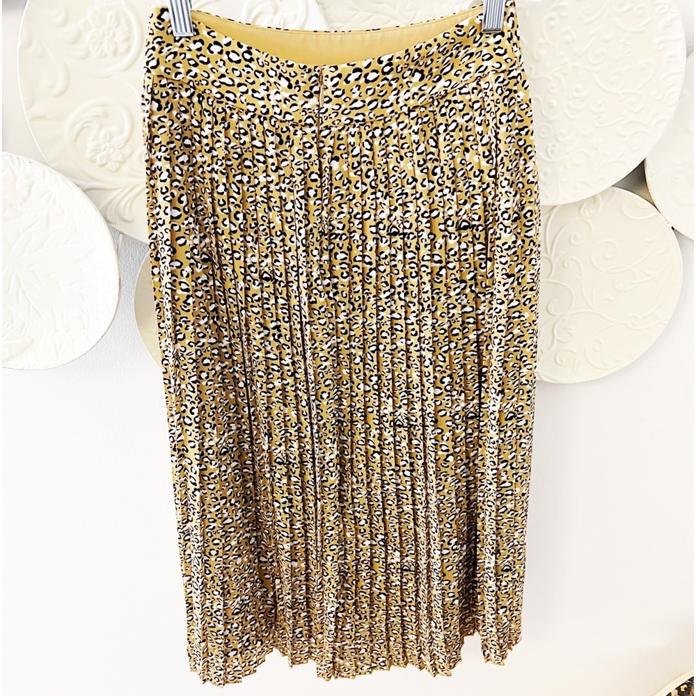 J. Crew Cheetah Print Skirt Size 00